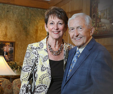 Paul J. Meyer pictured with another person.
